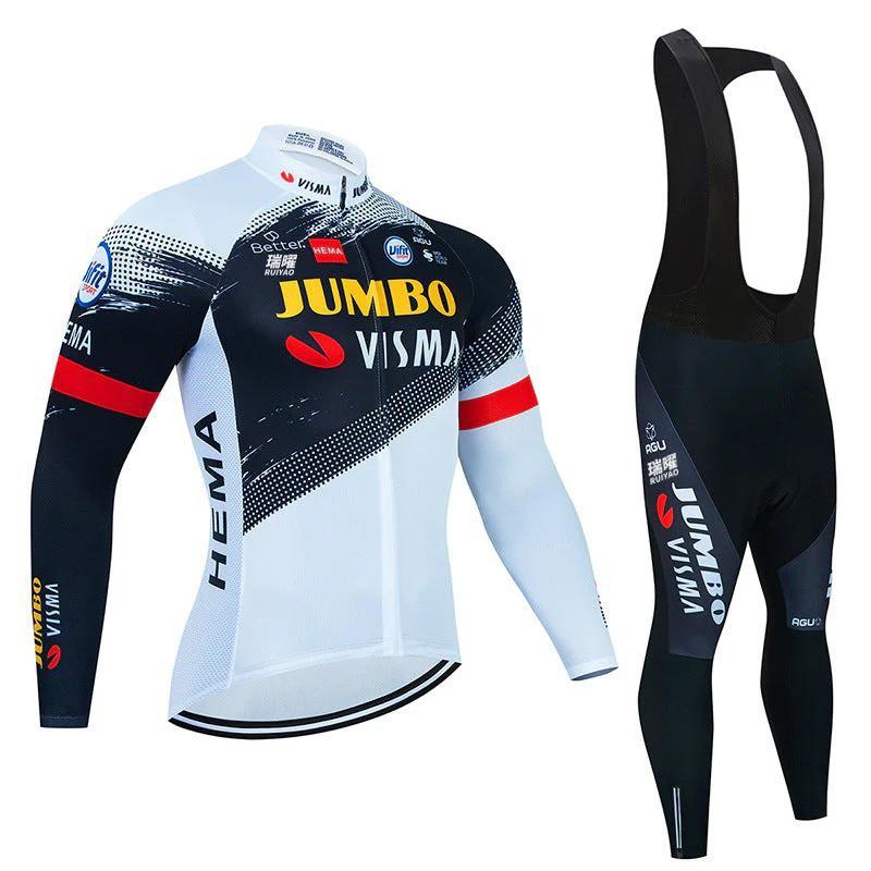 Men Women Long Sleeve Cycling Jersey Breathable Mountain Road Bike Apparel Riding