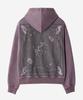 Dev:3 Bandana Garment Dyed Hoodie_Deep Pink