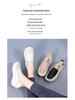 Women's Slip-On Thick-Soled Sponge Cake Loafers - Versatile, Non-Slip, Casual Flats In Large Sizes.
