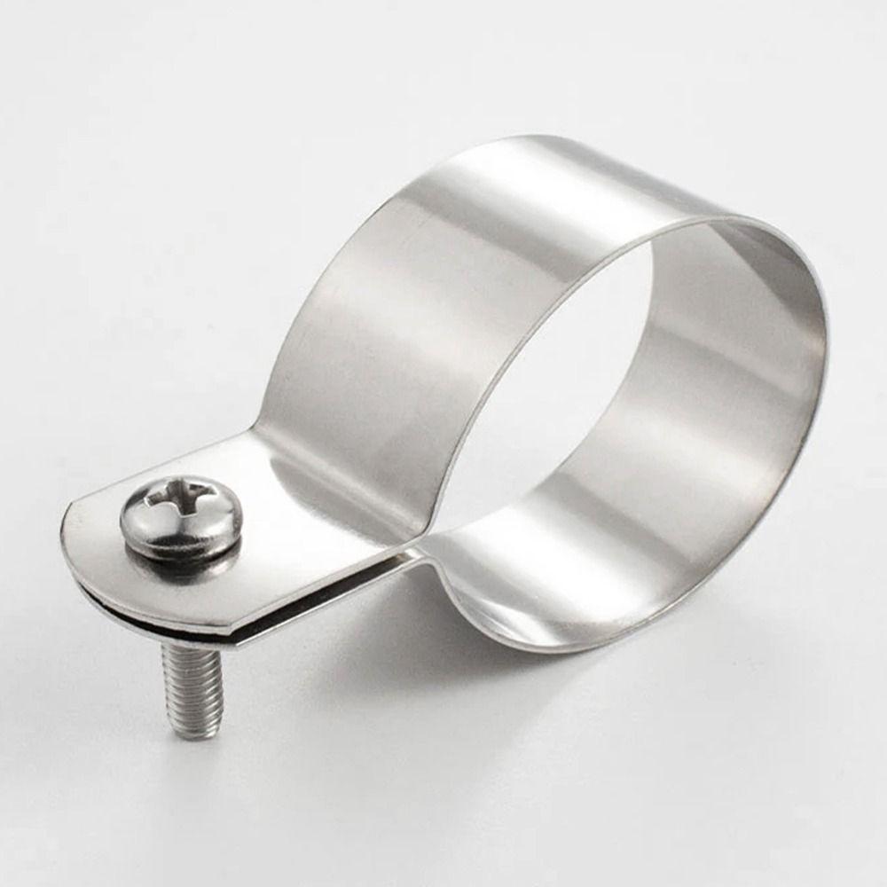 1Pcs 304 Stainless Steel Hose Clamp Fastening Hardware Pipe Buckle New Grounding Clip