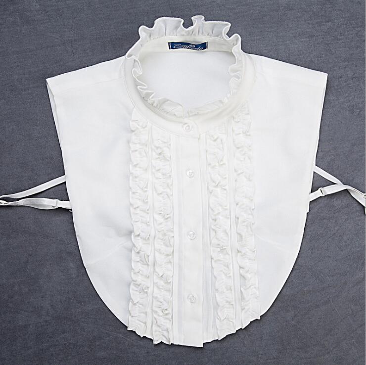 

Ажурный кружевной воротник с имитацией воротника рубашки, белый искусственный воротник для женщин, съемный воротник с имитацией воротника рубашки, женская одежда, аксессуары, искусственный воротник