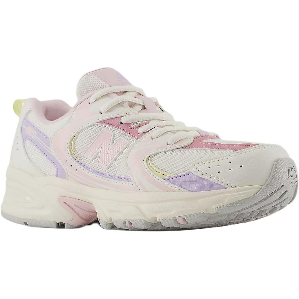 New Balance 530 Dantel Klasik Rahat Düşük Üst Çocuk Koşu Ayakkabısı Unisex Spor Ayakkabı Beyaz Pembe Mor G53076Q