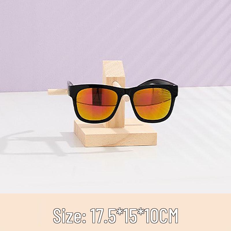 

High-End Solid Wood Detachable Eyewear and Jewelry Display Stand