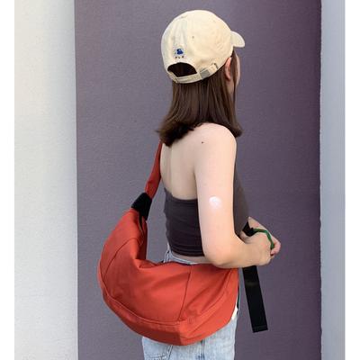 Vielseitige Crossbody Dumpling Tasche Einfache Mondtasche Studenten Einzelschultertasche