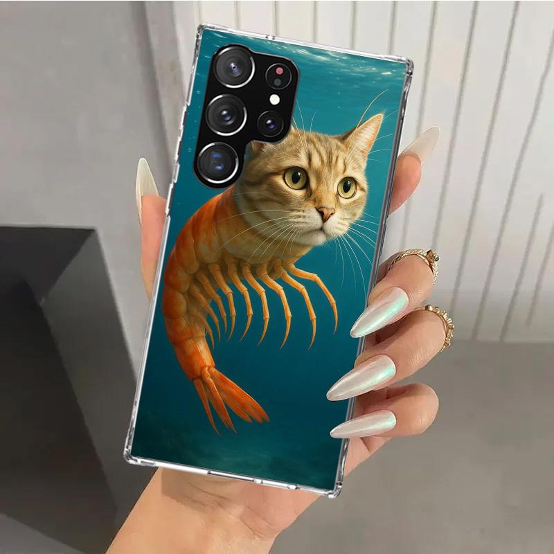 Italian Brainrot Animals Phone Case for Samsung Galaxy S26 S24 S23 Ultra S25 Edge S22 S21 Plus S20 FE + Soft Print Shell Funda G