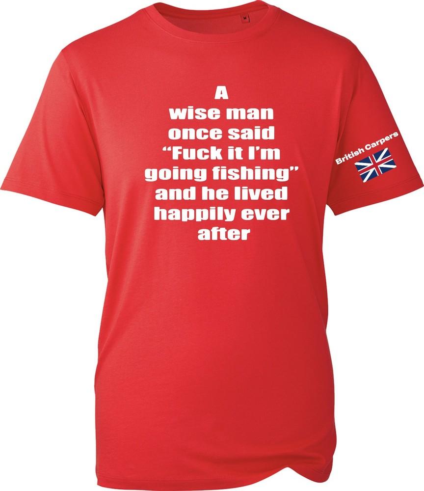 British Carp Fishing Unisex Unisex Tshirt Adults FisherUnisex Fishing Rude Gift Tee S