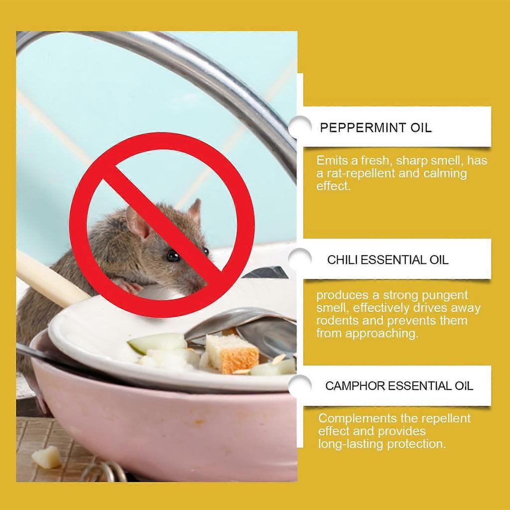 Jaysuing Mouse Repellent Spray Home Indoor Car Engine Outdoor Mouse Repellent Spray