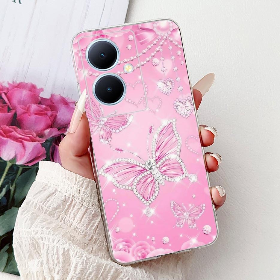 For Vivo Y78 Plus 5G Case V2271A New Luxury Painted Cover Soft Slim Phone Case For Vivo V29 Lite V29LIte V2244 Y78+ Fundas Coque
