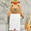 Cute Capybara Shape Tissue Dispenser Elegant Capybara Tissue Container Paper Stand Rack Great For Modern Interiors