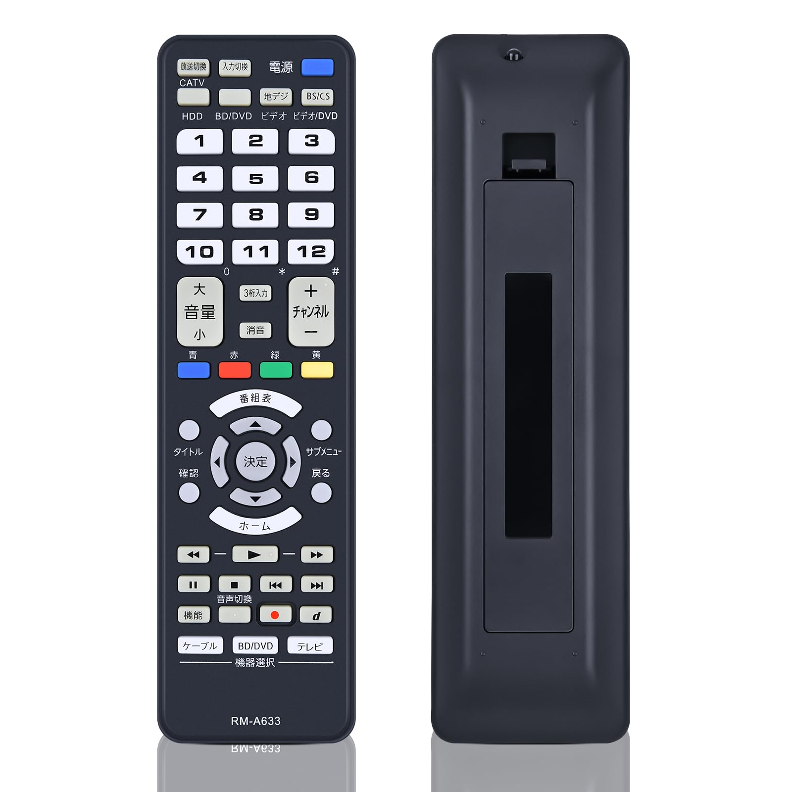 

AVTVA AV Multi Remote Control for JVC RM-A633-B