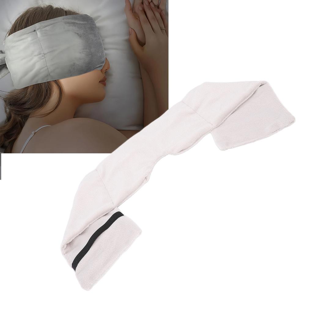 Sleeping Eye Cover Soft Comfortable Elastic Band Fastening Weighted Eye Cover for Night Travel