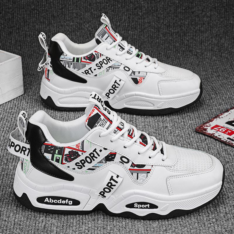 Domestic Joint High-top New Autumn and Winter Sports and Leisure Dad Trendy Shoes with Velvet Cotton Shoes