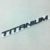 1X 3D Metall TITAN Heckklappenemblem Chrom Abzeichen Autoaufkleber Aufkleber Passend für Ford Mondeo Taurus Ecosport Autostyling