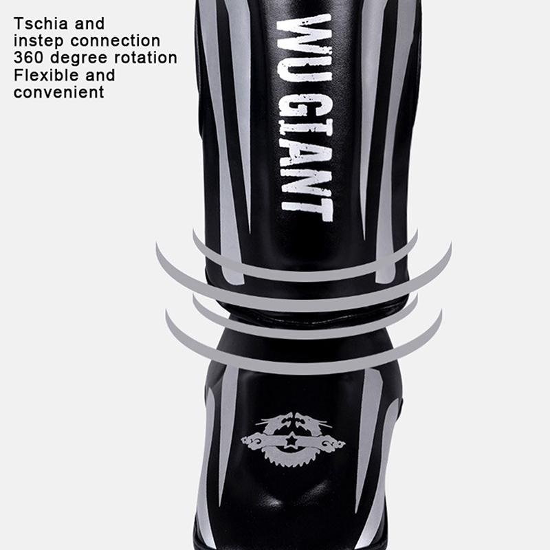 1 Paar Kickboxen Boxen Schienbeinschützer Pads Muay Thai Kampfsport Sanda Wushu Beinschutz Taekwondo Mma Kampf Knöchelschützer