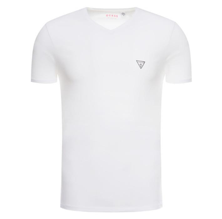 Guess Men's V-Neck T-Shirts, 2 Pack, White, Size XXL