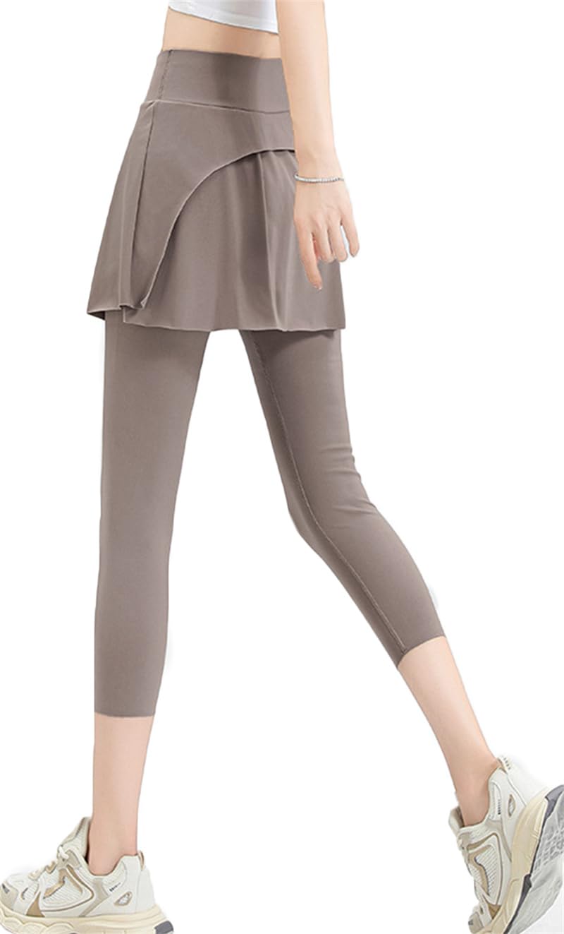 

YANGRONG Брюки для йоги короткой длины Йога Высокие размеры L Женская юбка, Леггинсы 3/4, Одежда, Танцы, Спортивная одежда, Лосины, Брюки, Низ, Фитнес,