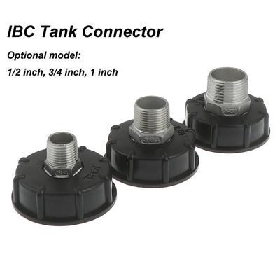 60 mm závit Ibc adaptér na vodní nádrž Výměna zahradního kování 1/2" 3/4" 1"