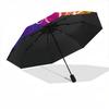 1pc Believe Colorful Automatic Opening/Closing Umbrella with Operation & Windproof Canopy yy260311091