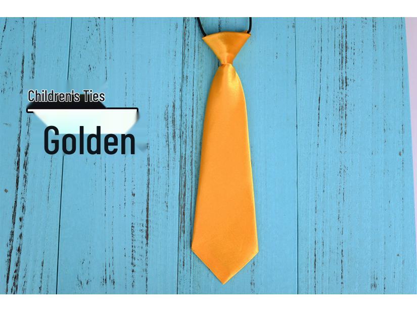 Barne slips uten stryk i svart for gutter og jenter - Skoleuniform og sceneklær