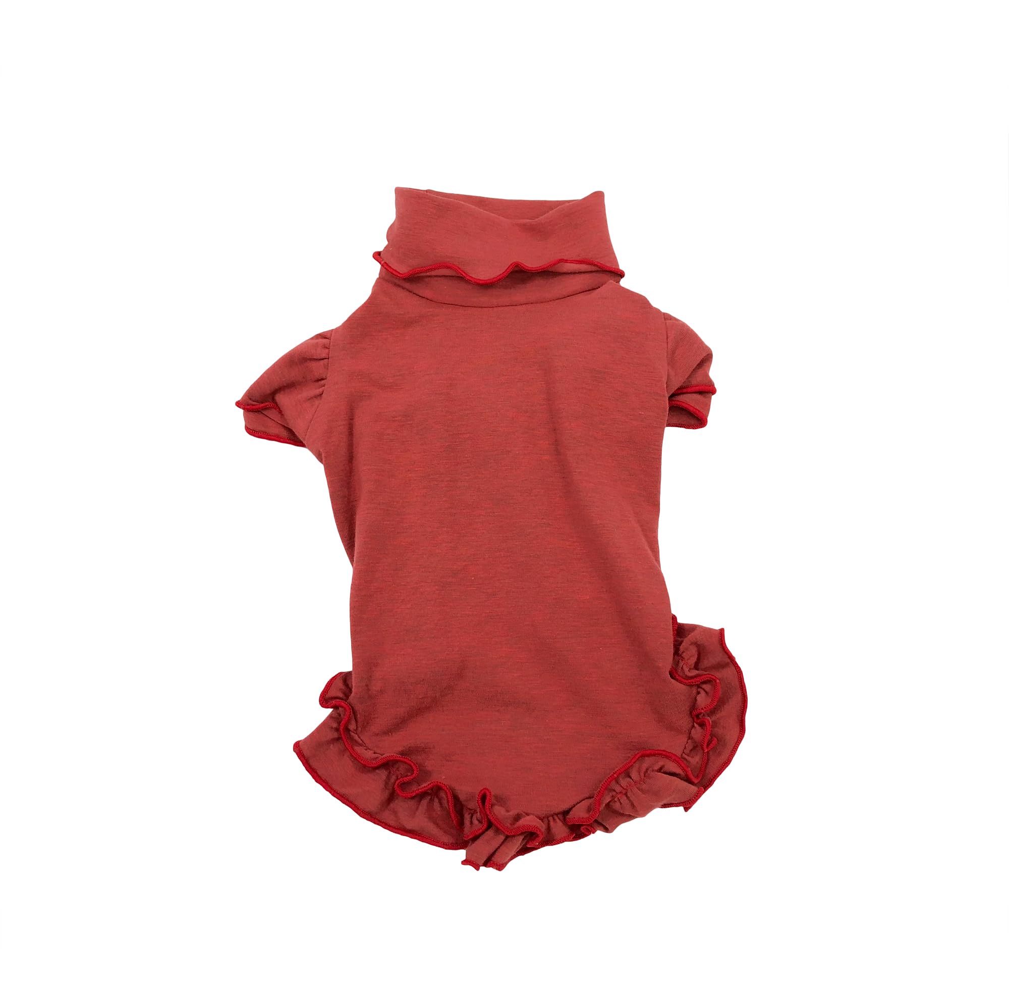 Coocouture Террагерцовый топ на бретелях с одним воланом
