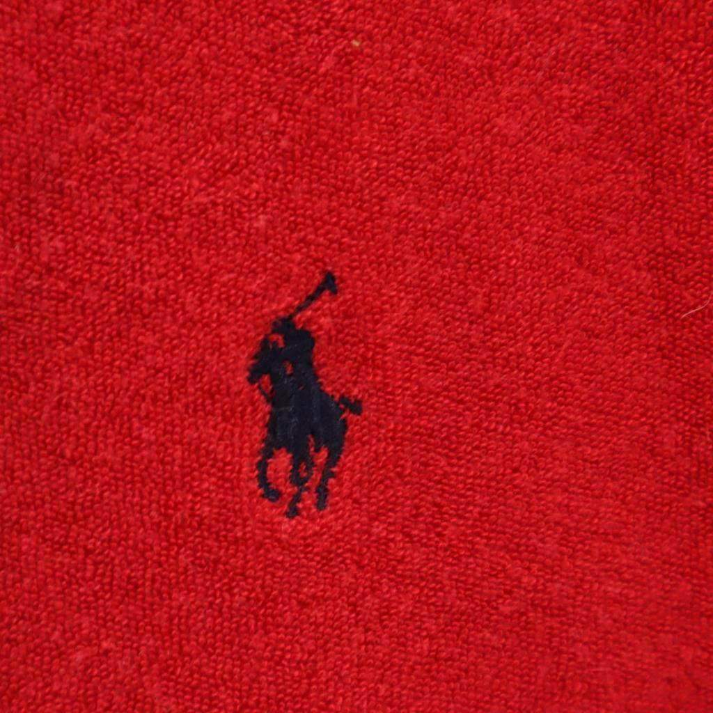Polo by Ralph Lauren Short Sleeve Polo Shirt M Red Pile Ground Men's Used