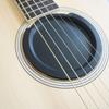 1/2 Stück Silikon Klassische Gitarre Buster Schalllochabdeckung Gitarren-Geräuschreduzierung Gitarrenzubehör Pufferblock Stöpsel Teile