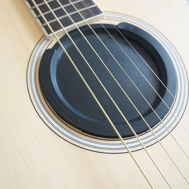 1/2 Stück Silikon Klassische Gitarre Buster Schalllochabdeckung Gitarren-Geräuschreduzierung Gitarrenzubehör Pufferblock Stöpsel Teile