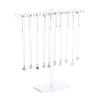 Acrylic Necklace Holder Transparent Jewelry Display Stand Storage Rack  Earrings Pendants