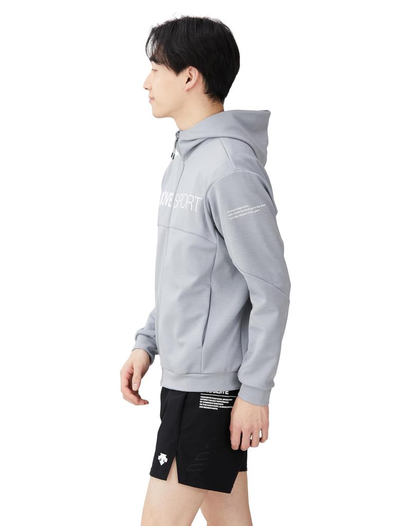 Sweat Descente Full Zip Hoodie Stretch Training Running GYM XO [Move Sports]