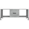  Coffee Table, Concrete Grey, 102x50x40 Cm