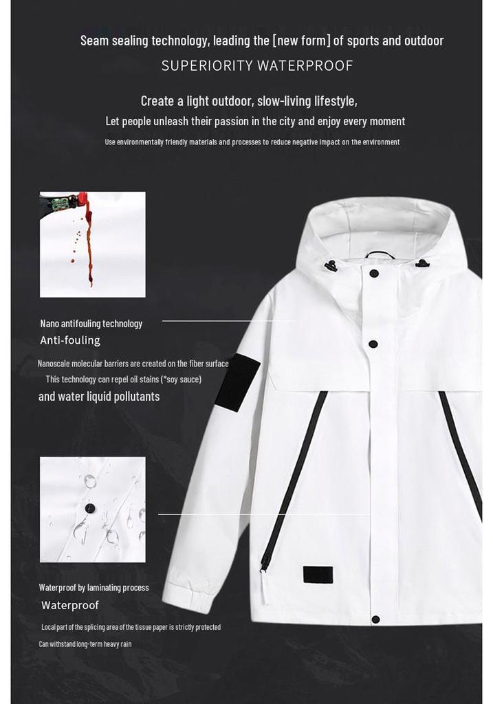 Unisex Outdoor Windproof Warm 3-in-1 Jacket Set - Autumn/Winter Best-seller