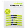 Auto Radnabe Reflektierender Aufkleber Reifen Felge Reflektierende Streifen Für Ford Fiesta Ranger Focus Kuga Mustang MAX Transit Mondeo Esco