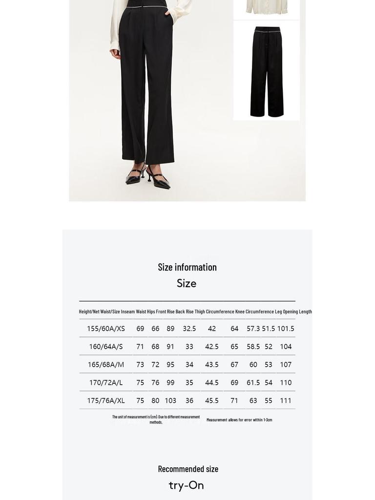 Veromoda Women's Colorblock Stripe High-Waist Straight-Leg Trousers