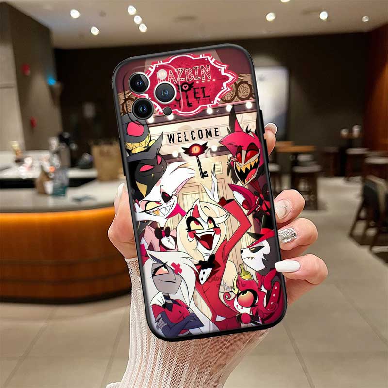 RE35 H-Hazbins Alastor H-Hotels Phone Case for OPPO A40 A60 A80 A15 A16 A16K A12 A17 A17K A54 A54S A53 A53S A55 A56 A57 A98 F23
