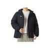 Under Armour Solid Color Casual Hooded Long Sleeve Down Jacket Unisex Jackets Navy-Blue 23600801-409
