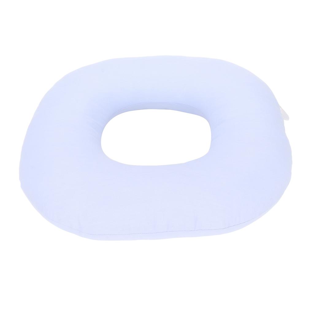 14.2in Bed Sore Cushion Blue Hip Decompression Pressure Relief Butt Sitting Pillow for Patient Blue