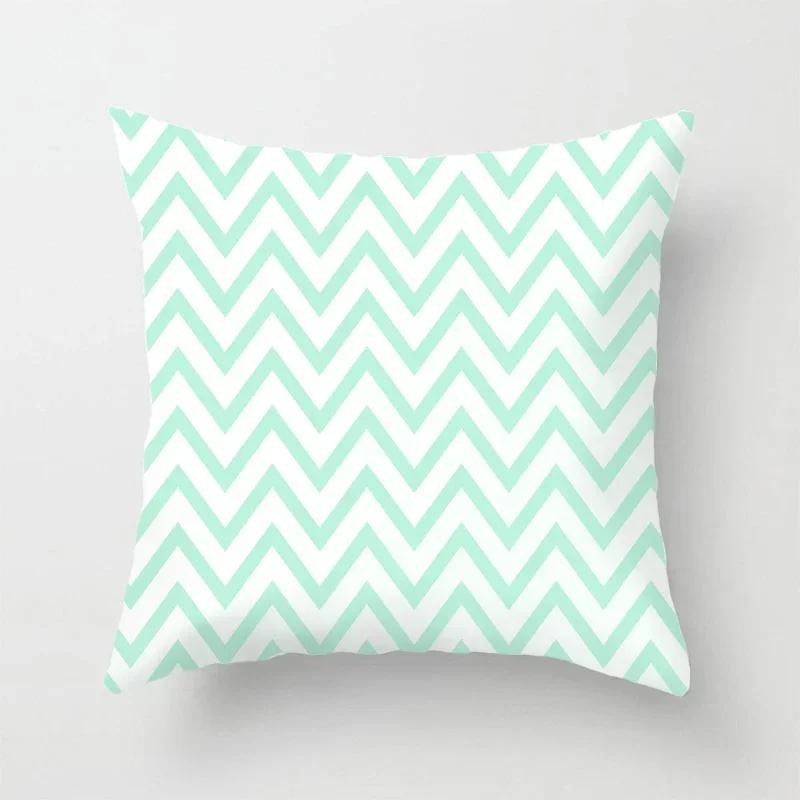 Marble Geometric Pattern Decorative 45*45cm Pillowcase Polyester Cushion Cover Throw Pillow Sofa Decoration Pillowcover