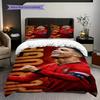 Ronaldo's Legacy Three-piece set (1 * duvet cover + 2 * pillowcase, without core) Bedding set Duvet cover and pillowcase Soft and comfortable