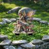 Fairy Decorative Garden Stake Lawn Ornament 2D Creative Flowerpot Decor Yard Sign for Bonsai