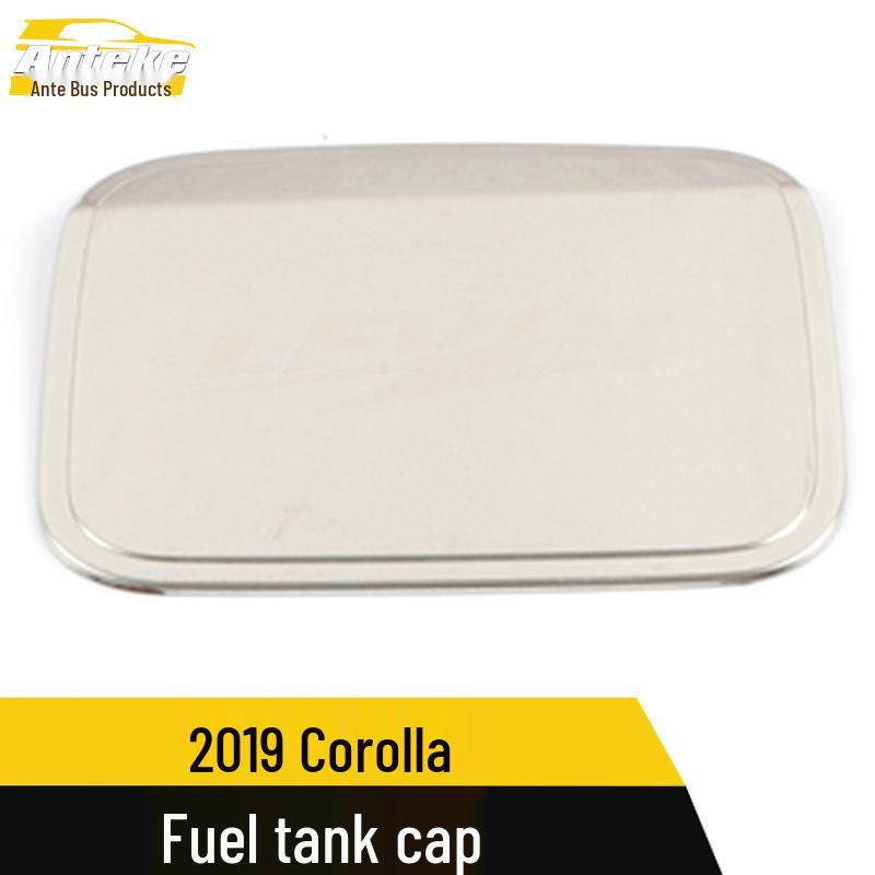 Lei Ling 19 Model Stainless Steel Fuel Tank Cap Protector – Scratch-Resistant Decorative Sticker.