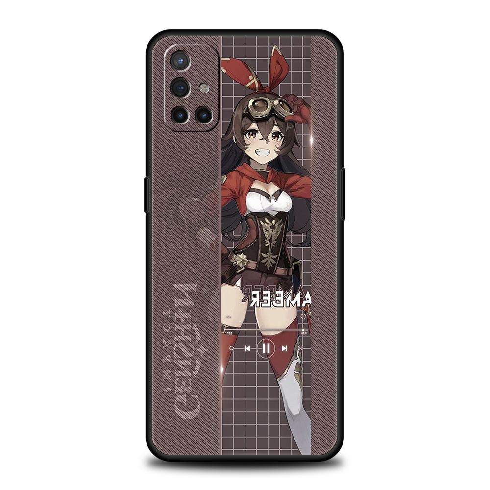 

Anime Genshin Impact Luxury Phone Case For Oneplus Nord N100 N200 N10 10 7 8 9 7T 8T 9R 9RT CE 2 Z Pro 5G Fundas Silicone Cover Nord CE 5G