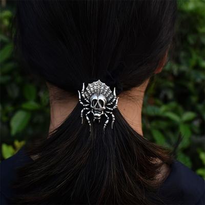 Modische Persönlichkeit Gothic Halloween Spinne Damen elastisches Haarband Haarschmuck Haarband Stirnband Geschenk