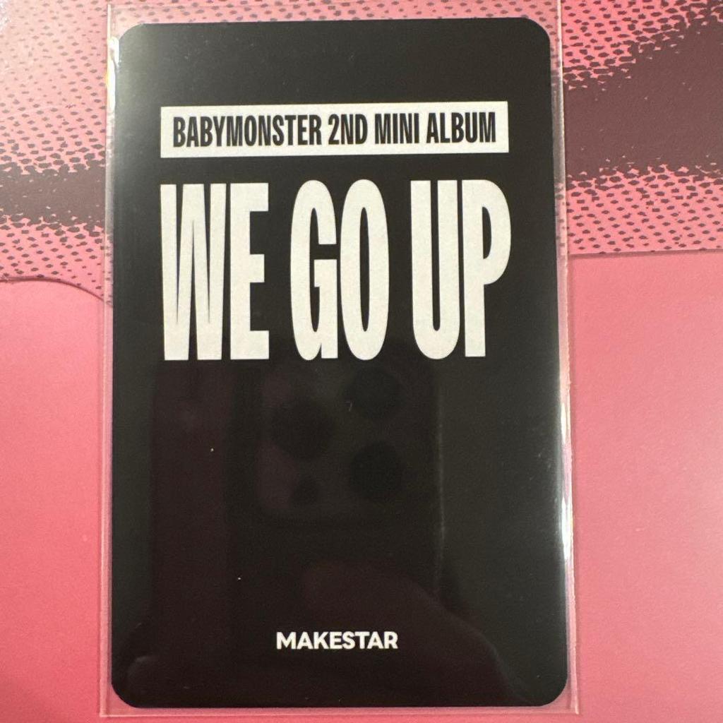 [USED] BABYMONSTER Babymon MAKESTAR Bonus Trading Card Ah-hyun