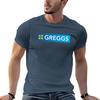 Unisexs Luxury Soft 100 Cotton Tee Greggs Logo Printed Graphic Top