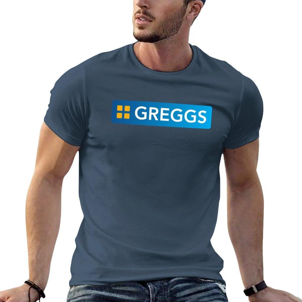 Unisexs Luxury Soft 100 Cotton Tee Greggs Logo Printed Graphic Top