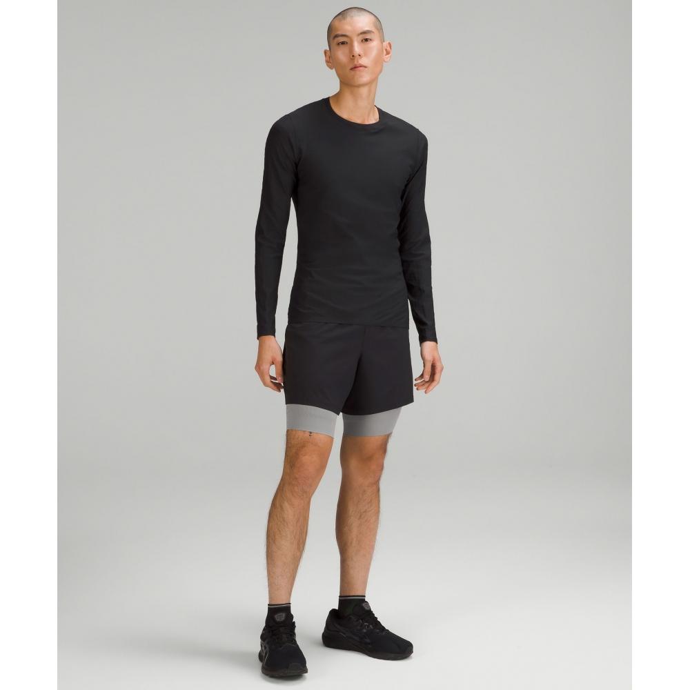 Lululemon Senseknit Running Short 10  Gull Grey