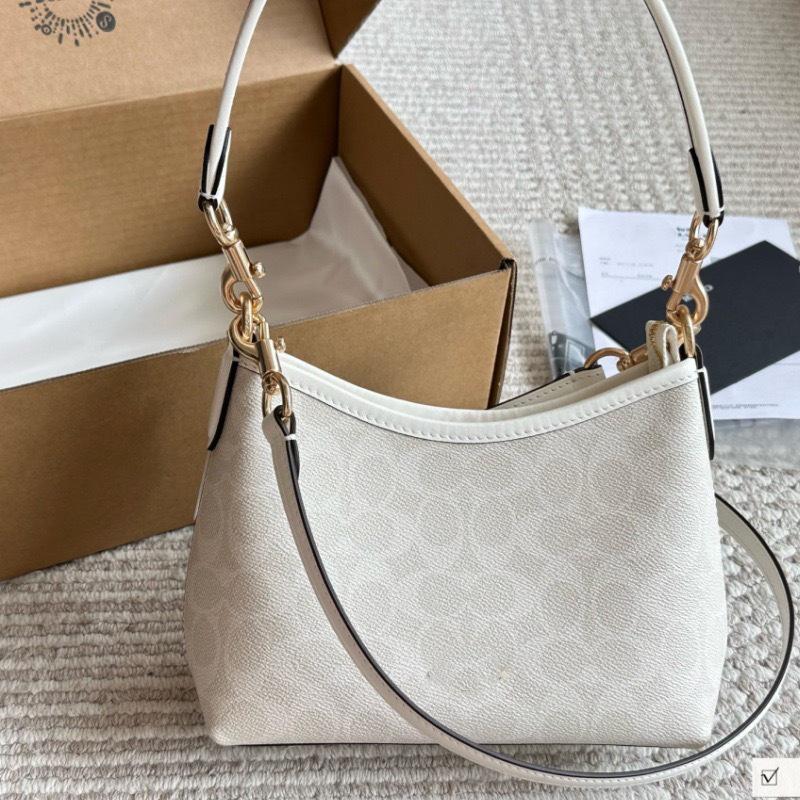 Coach 25 Laurel Mini Hobo Bolsa Transversal e de Ombro Versátil para Mulheres