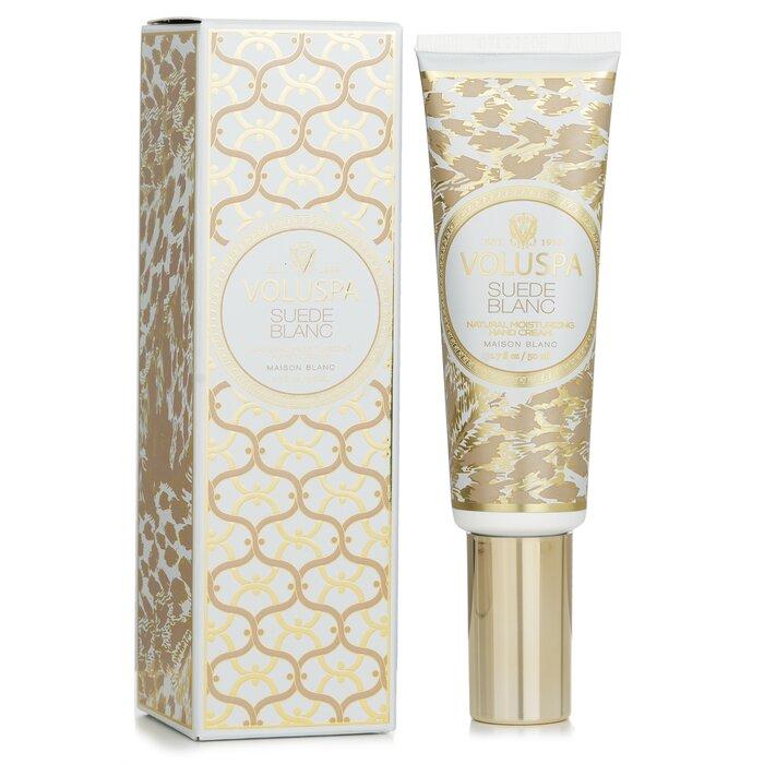 VOLUSPA Suede Blanc Krem do rąk - Zamszowa skóra, Bursztyn i Cedr