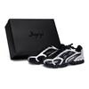 Air Zoom Spiridon Cage 2 Silver Track Abrasion Resistant Low Top Casual Shoes Men's Black Gray Silver HM8497-010(Team80-S-BOX)