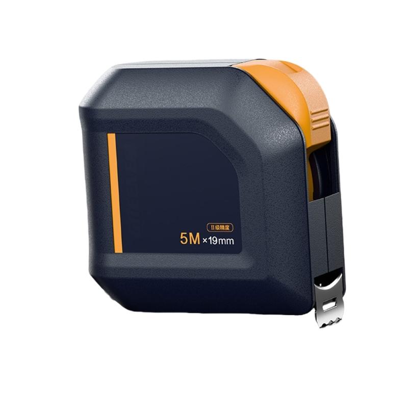 Portable Precisions Metric Ruler for Industry Construction Tape Measure Auto Lock Thickened Measuring Tape with Clip